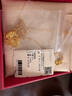 謝瑞麟黃金吊墜女足金花絲蝴蝶黃金項鏈送女友老婆情人節七夕禮物計價(jià) 足金花絲蝴蝶吊墜約3.4克(贈銀鏈) 曬單實(shí)拍圖