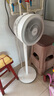美的（Midea）【暴風循環(huán)】空氣循環(huán)扇大風量搖頭電風扇家用臺式落地扇輕音臥室節(jié)能小風扇柔風輕羽扇 FGA24TQ 曬單實拍圖
