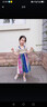 WVD國際品牌女童裙子夏季2025新款兒童少數民族風(fēng)漢服連衣裙女寶寶夏裝公主裙 粉色送頭飾 粉色送頭飾 90 CM 曬單實(shí)拍圖
