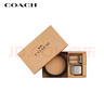 蔻馳（COACH）【品牌直供】男士雙扣頭腰帶禮盒PVC配皮革灰黑色CW362QBMI5 曬單實(shí)拍圖