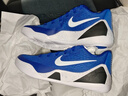 耐克（NIKE）科比9男女實(shí)戰(zhàn)籃球鞋秋季新款抗扭官方NIKE KOBE 9 IH1401 400游戲?qū)毸{(lán)/白/白 42.5 曬單實(shí)拍圖