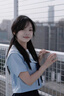 小野七天jk制服裙全套裝正版原創(chuàng)襯衫水手服日系少女學院風寬松百搭上衣女 短袖上衣+39紺色裙 送領(lǐng)結(jié) M 曬單實拍圖