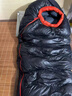 北極狼羽絨睡袋成人戶(hù)外露營(yíng)登山便攜鵝毛絨保暖抗寒木乃伊睡袋 黑色600g/高蓬松鵝毛絨 曬單實(shí)拍圖