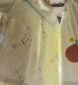 優(yōu)奇新生嬰兒分體套裝純棉寶寶秋衣秋褲初生兒兩件套滿月服嬰兒睡衣 曬單實拍圖