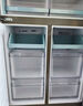 海爾（Haier）冰箱473升超薄零嵌入式60cm內(nèi)四門(mén)雙開(kāi)門(mén)十字門(mén)小紅花套系一級(jí)能效雙變頻大容量家用家電國(guó)家補(bǔ)貼 473L+EPP超凈系統(tǒng)+594mm超薄+聯(lián)網(wǎng)智控 曬單實(shí)拍圖