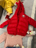 班喜迪兒童羽絨服冬季2025新款寶寶輕薄白鴨絨女童三防連帽外套男童冬裝 曬單實(shí)拍圖