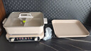 美的（Midea）電火鍋火鍋專用鍋多功能鍋料理烤肉鍋分體式多功能一體電鍋0氟鈦陶電煮鍋HGS352866S 曬單實(shí)拍圖