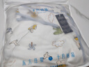 十月結晶嬰兒抱被春秋棉襁褓寶寶產(chǎn)房包被四季通用薄夾棉 夏日海岸90*90 曬單實(shí)拍圖