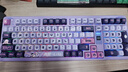 七彩虹（Colorful）青羽98Pro游戲鍵盤(pán)機械無(wú)線(xiàn) 藍牙 靜音 有線(xiàn)三模熱插拔 高顏值 女生 人體工學(xué) 打字辦公 磁軸手感 青羽98pro 紫綃 [幻瞳軸-RGB燈線(xiàn)] 曬單實(shí)拍圖