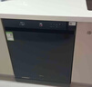 美的（Midea）【RX600SMax】嵌入式洗碗機家用 15套大容量105℃熱風(fēng)烘干四星消毒一級水效單消毒AI洗消烘存一體 曜石黑｜大15套變頻超凈節能 曬單實(shí)拍圖