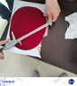 aipli絲絨金相拋光布  呢絨拋光布 金相帶膠拋光帆布金相制樣耗材 絲絨(帶膠Φ200) 曬單實(shí)拍圖