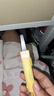 紐賽（NUSIGN）迷你隨身美工刀 拆快遞防粘小刀 學(xué)生裁紙刀 磁吸快遞刀 鋸齒開(kāi)箱刀 旅游神器 NS066黃色 曬單實(shí)拍圖