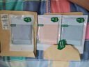 松山棉店蘭精莫代爾中腰女內(nèi)褲不夾臀三角內(nèi)褲灰紫+膚色+藍(lán)色XL 曬單實(shí)拍圖