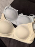 俏蓓依日系高中生內衣18歲少女無(wú)鋼圈16歲小胸聚攏文胸防下垂春秋季薄款 黑色 M 34/75AB 曬單實(shí)拍圖