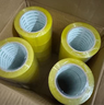 得力(deli)高品質(zhì)透明黃封箱膠帶打包 60mm*100y*48μm  24卷整箱裝 封箱器 辦公用品 JD420 曬單實(shí)拍圖