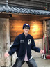 OEMG美式復(fù)古棒球服外套男款春秋夏季設(shè)計(jì)感潮牌高街上衣寬松休閑夾克 藏青色 XL [建議120-135斤] 曬單實(shí)拍圖