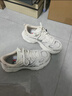 斐樂(lè )（FILA）官方女鞋老爹鞋運動(dòng)鞋楊冪同款夏新款蕨草鞋休閑鞋 磨菇灰色/白中白-OB 36.5 曬單實(shí)拍圖