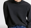 杰克·瓊斯（JACK&JONES）25年男裝秋季半高領(lǐng)舒適德絨打底衫男長(cháng)袖T恤內搭休閑高彈上衣 E40 黑色 XS 165 曬單實(shí)拍圖