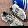 adidas 閃回鞋 RESPONSE CL貼合老爹鞋男女阿迪達斯官方三葉草 淺灰色/深灰色   40 曬單實(shí)拍圖