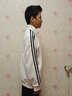 卡帕（Kappa）背靠背衛(wèi)衣男秋冬季三條杠半高領(lǐng)休閑純色棉套頭衫長(zhǎng)袖T恤打底衫 W242白色 XL 建議體重125-145 曬單實(shí)拍圖