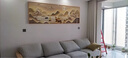 奧瀚迎客松輕奢客廳裝飾畫(huà)led帶燈沙發(fā)背景墻掛畫(huà)簡(jiǎn)約現代高級感壁畫(huà) Z7194-福鹿雙臨 40*40/90*30/40*40總長(cháng)1.3 靚麗晶瓷+加厚鋁合金金框 曬單實(shí)拍圖