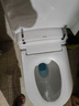 原田（Yuantian）腳踢沖水普通馬桶虹吸式坐便器大沖力大管道防臭非智能家用免插電 Q13升級(jí)款【側(cè)按腳踢+香薰藍(lán)泡泡】 250/305/350/ 400mm 【下單備注】 曬單實(shí)拍圖