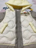巴拉巴拉童裝寶寶羽絨服保暖嬰兒外套兒童冬季兩件套萌趣男童女童 奶白10501 100 外套充絨量34g+馬甲充絨量21g 曬單實拍圖