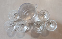 DKO白酒杯分酒器100ml套裝酒壺小酒杯洋酒杯 白酒家用二兩白酒杯酒盅 10ml茅T杯6+100ml無把分酒器1 曬單實拍圖
