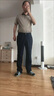 吉普（JEEP）【夏季薄款】高端男士休閑褲男2025新款寬松直筒商務(wù)純棉長褲子男 曬單實拍圖