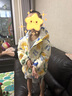 MQDMINI童裝兒童羽絨服男童上衣中小童羽絨外套冬季保暖寶寶衣服 可愛滿印米白滿印 120 曬單實拍圖