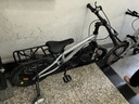 鳳凰（Phoenix）兒童自行車寶寶腳踏車3-6-10-15歲雙碟剎減震帶輔助輪16寸銀色 曬單實拍圖