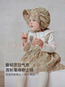 babylove女寶寶背帶裙春秋季法式半身裙純棉嬰兒外出裙子碎花童話 曬單實(shí)拍圖