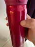 膳魔師（THERMOS）保溫杯500ml大容量男女士兒童保冷水杯子JNL-503玫瑰紅 曬單實拍圖