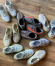 阿迪達(dá)斯Yeezy350夏日透氣男鞋灰橙椰子休閑鞋GW1229 38.5 曬單實(shí)拍圖
