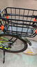 西騎者（WestBiking）自行車貨架后座架車筐單車折疊車籃鋁合金多功能貨架 可載人載物【含綁帶】 曬單實拍圖