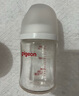 貝親（Pigeon）新生兒 防脹氣寬口徑玻璃奶瓶160ml SS號奶嘴 0個(gè)月+ AA260 曬單實(shí)拍圖