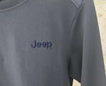吉普（JEEP）美國正品高端重磅衛衣男士春秋潮牌內搭打底衫套頭長(cháng)袖t恤上衣服 深藍色 【官方正品】 XL 【適合145斤左右】 曬單實(shí)拍圖