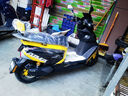 愛瑪（AIMA）馬赫S1Pro新品上市電動(dòng)車踏板車機(jī)甲風(fēng)高性能大功率成年智能外賣車電動(dòng)摩托車 閃電黃【72V32AH+4100W電機(jī)】 曬單實(shí)拍圖