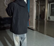 森馬（Semir）防護外套|商場(chǎng)同款中國國家地理系列羽絨服男三合一冬裝 黑色（番鴨絨）90001 XL 曬單實(shí)拍圖