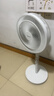 美的（Midea）電風(fēng)扇 家用七葉立式落地扇宿舍臥室輕音節(jié)能搖頭桌面小風(fēng)扇大風(fēng)力空氣循環(huán)風(fēng)扇 SAF30AC  曬單實拍圖