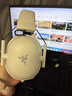 雷蛇（Razer）旋風黑鯊V2 X 有線頭戴式電競游戲耳機耳麥 被動降噪 吃雞神器 白色 適配三角洲行動 曬單實拍圖