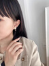 DAISY DREAMs925銀山茶花耳釘女氣質(zhì)高級感花朵耳環(huán)國風(fēng)適合春夏的時尚耳飾品 925銀山茶花耳釘 曬單實拍圖
