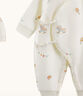 婧麒（JOYNCLEON）嬰兒衣服新生兒寶寶純棉連體衣春秋睡衣哈衣爬服帶帽恒溫打底外穿 童趣屋-滿印 +胎帽 59cm 【1-3月，體重3.5-6.9kg】 曬單實(shí)拍圖