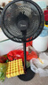 美的（Midea）【超級(jí)單品】七葉輕音立式電風(fēng)扇家用柔風(fēng)落地扇臺(tái)式桌面小型風(fēng)扇大風(fēng)量節(jié)能搖頭宿舍電扇 SAF30AB 曬單實(shí)拍圖