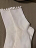 佰姿緣奶白色純棉中筒襪春夏百搭純色堆堆襪長(cháng)襪韓版波點(diǎn)木耳邊月子襪女 【3雙】3雙自選留言備注 均碼 【收藏加購優(yōu)先發(fā)貨】 曬單實(shí)拍圖
