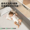 AOTGSSE愛蒂遜床圍欄嬰兒童床上安全護(hù)欄床邊擋板寶寶防摔床護(hù)欄兩面裝 奶油白【1.8米+2.0米】 雙面裝 曬單實(shí)拍圖
