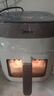 美的（Midea）空氣炸鍋不用翻面 智能觸控透明可視 家用實(shí)用大容量6.5L 炸烤箱一體機(jī) 三檔風(fēng)速金屬腔體 KZC6517 曬單實(shí)拍圖