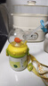 comobebe可萌貝比鯨魚噴水保溫杯316不銹鋼兒童喝水水杯春夏趣味噴泉杯 曬單實拍圖