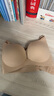 芬騰可安（FENTENGCARE）【小胸聚攏不空杯】粉底液隱形內衣女夏薄款收副乳無鋼圈調整文胸 曬單實拍圖