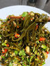 鯨甘郎壓縮海帶絲干貨圓餅昆布即食海洋蔬菜涼拌海帶苗嫩特級下飯菜批發(fā) 壓縮海帶絲 22g/片*5片 曬單實拍圖
